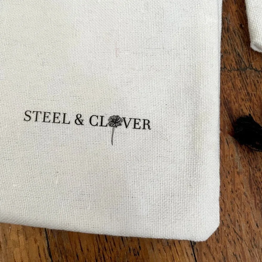 Lot of 3 jewelry bags jewelry making selling‎ steel & Clover nadias